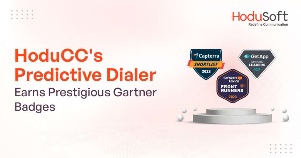 hoducc's predictive dialer earns prestigious gartner badges